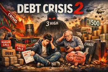 전쟁 직후 9일만 빚투자 19% 손실 … 3高에도 35조 사들인 개미들, '신용불량' 될 판 