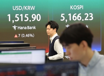 이란 전쟁 확산에 코스피 4% 급락, 5000초반대로 … 반도체 투톱 3~4% '뚝'