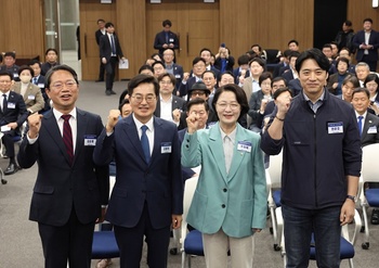 김동연·추미애·한준호 한 자리에… "지방선거 압승" 다짐