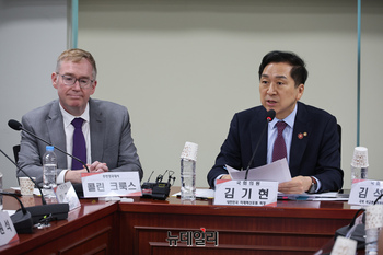 [포토] 대한민국 미래혁신포럼서 인사말 하는 김기현 의원