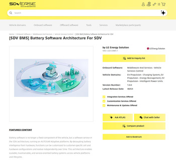 LG엔솔, SDV 전장으로 영토 넓힌다 … 배터리 제조사 최초 에스디버스 입성