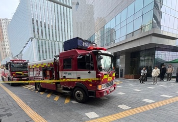 경기도청 24층 구내식당서 화재… 인명피해 없어