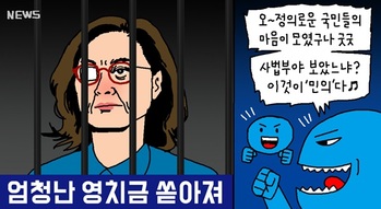 [윤서인의 뉴데툰] 영치금