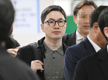 [포토] 재판 출석하는 이원모 전 대통령실 공직기강비서관