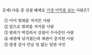 [윤서인의 뉴데툰] 검찰 해체