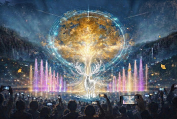 간현관광지 야간 관광코스 '나오라쇼(Night of Light Show)', 25일 개장