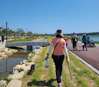 양양군, 25일 '남대천 플로킹 캠페인' 개최
