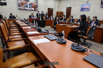 [포토] 국방부·여당 불참한 국회 국방위