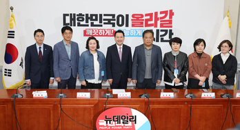 [포토] CU 가맹주협의회 면담하는 장동혁 국민의힘 대표