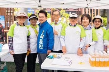 육동한 춘천시장 후보, 25일 '초록지구, 내가 GREEN춘천' 참여