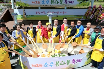 [충청도 페스티벌] 괴산 '소수 봄나물 축제' 이틀간 캐고·먹고·즐기고 '흥겨운 봄판'