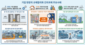 규정끼리 충돌하는데 책임은 기업 몫 … 대한상의 "현장 규제 139건 고쳐야"