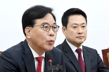 [포토] 최고위서 발언하는 송언석 국민의힘 원내대표