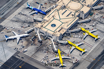 [포토] 미국 대표 LCC 스피릿, 두 차례 파산보호 끝 고유가 충격에 운항 중단