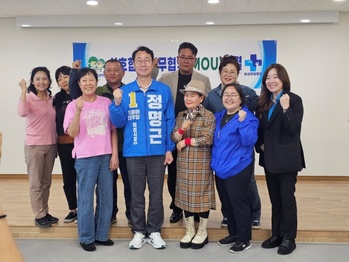 공약 쏟아내는 정명근, 박태경, 전성균 화성시장 후보… ‘한표라도 더’ 치열