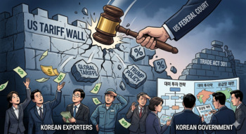 무너지는 트럼프의 '관세 성벽' … 환급 가능성·대미 투자 영향에 쏠리는 이목