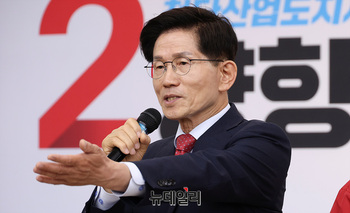 [영상] 개소식 찾은 김문수 상임총괄선대위원장 