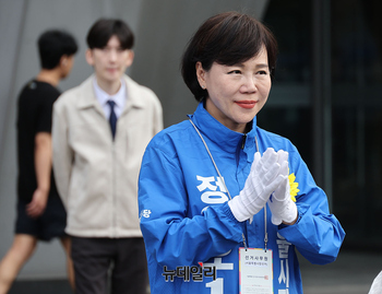 [포토] 정원오 지원유세 나선 전현희