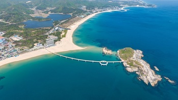 고성군, 내달 7일까지 '송지호 바다하늘길' 시범운영 실시