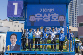 우상호 강원도지사 후보, 마지막 주말 강릉·양양·속초·고성 등 영동권에서 1박 2일 강행군 펼쳐