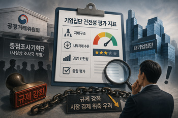 공정위, 조사국 부활 이어 '대기업 건전성 지표' 추진 … 연이은 규제로 시장경제 위협