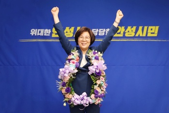 김보라 안성시장 3선 성공…전국 최초 일반市 연임 3선 대기록