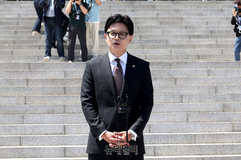 [포토] 발언하는 한동훈 무소속 의원