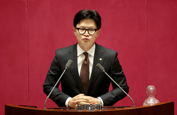[포토] 발언하는 한동훈 무소속 의원