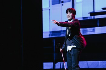 '붕어빵' 꼬마서 뮤지컬 인재로…이마음 맹인 연기, DIMF 사로잡다