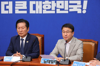 [포토] 모두발언 하는 한병도 민주당 원내대표