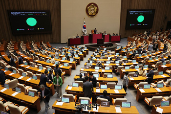 [포토] 선관위 국정조사계획서 승인의 건 본회의 통과