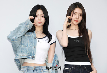 [포토] 베이비몬스터 이현-로라 '귀여움 두배'