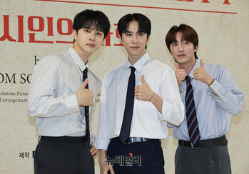 [포토] 닐 페리 역 맡은 배우 김락현-이재환-찬희