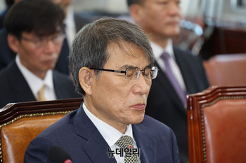 [포토] 눈감은 노태악 전 중앙선관위원장