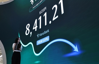 '검은 금요일'… 메모리값 쇼크에 코스피 5%↓, 코스닥 연저점