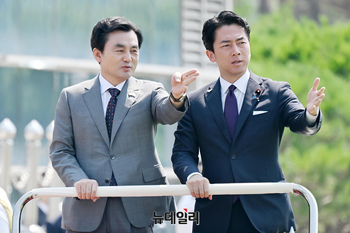 [포토] 한·일 국방장관회담 의장 행사