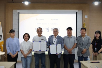 [포토뉴스] 삼척관광문화재단·도계미디어센터, 문화 사각지대 해소 위한 업무협약 체결
