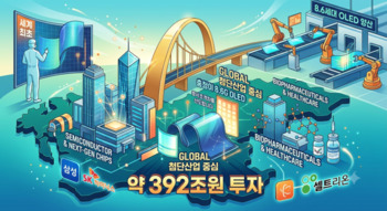 삼성·SK하이닉스·셀트리온, 충청권에 392兆 투자 … 호남 이어 첨단산업 벨트 확장