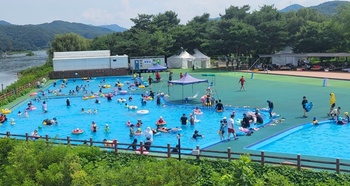 가평 자라섬 야외수영장 11일부터 문 연다